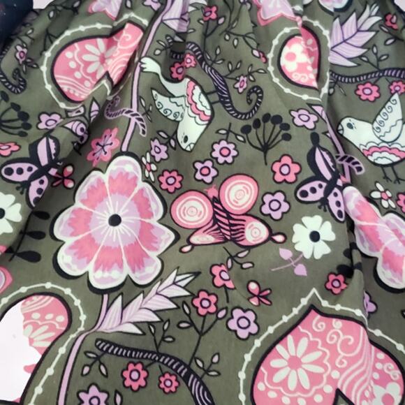 2 FOR $5 Sale Dollie & Me Faux Fur Navy Dress Size 5 - Picture 8 of 9